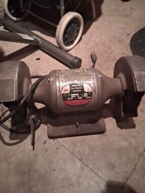 Ball Bearing Bench Grinder Corded Electric Portable